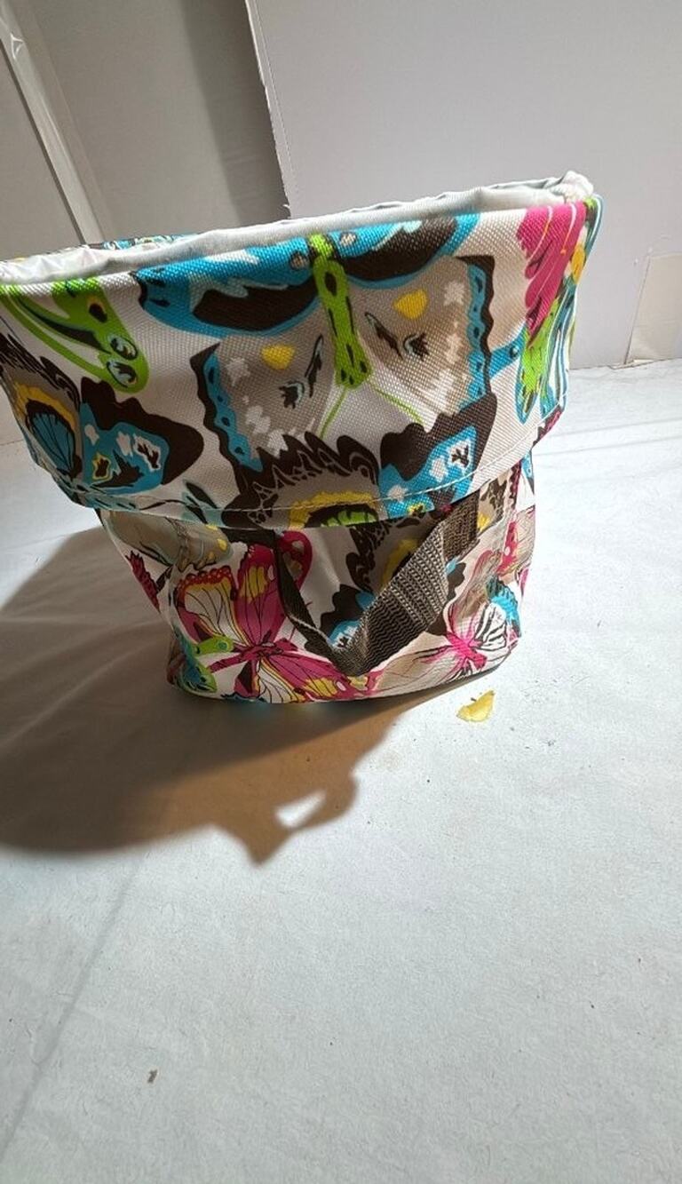 Thirty-One Gifts Butterfly Print Storage Bin